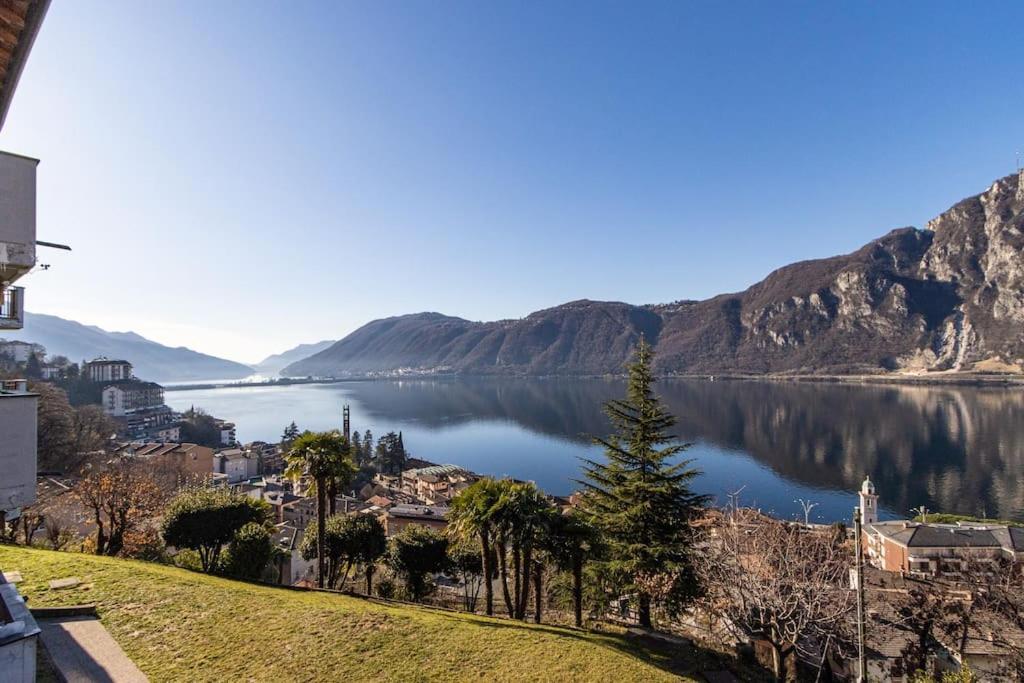 Wraparound Lake Views Bellavista Residence Campione dʼItalia Exteriör bild