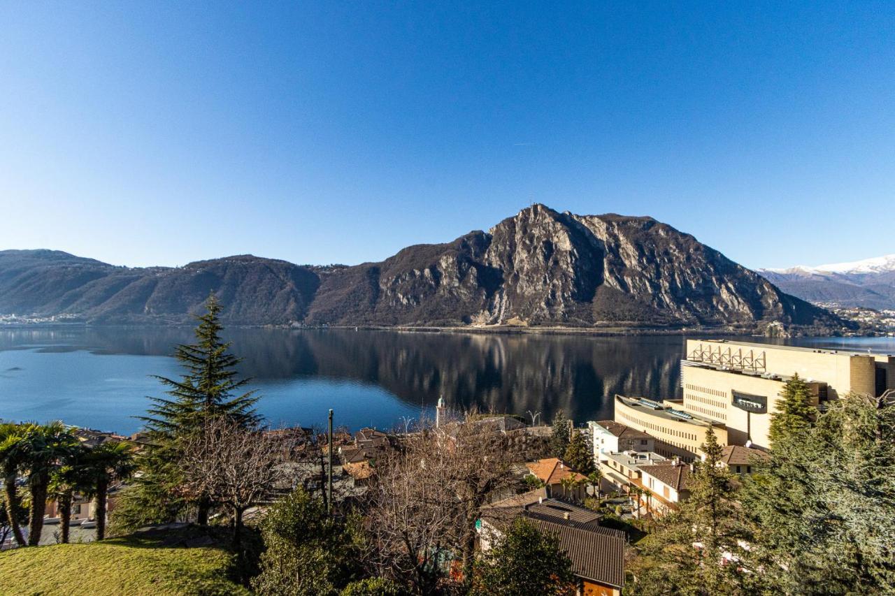 Wraparound Lake Views Bellavista Residence Campione dʼItalia Exteriör bild